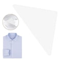 Collared Top Insert 30PCS PVC Shirt Collar Support Stickers, Triangular Strong Adhesive ...