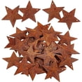 thumbnail image 1 of 30PCS Rusty Metal Barn Star Vintage Antique Primitives Country Decor Tin Steel Stars with Holes, 1 of 8