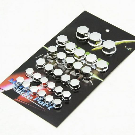 30PCS/Set Motorcycle Modification Accessories Head Screw Cover Decorative Parts for