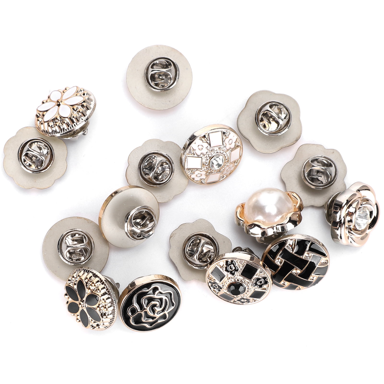  30 Pieces Cover up Button Pins Brooch Pins for Women Safety  Cover up Shirt Button Pin Brooch Buttons or Clothing Dress Supplies :  Clothing, Shoes & Jewelry
