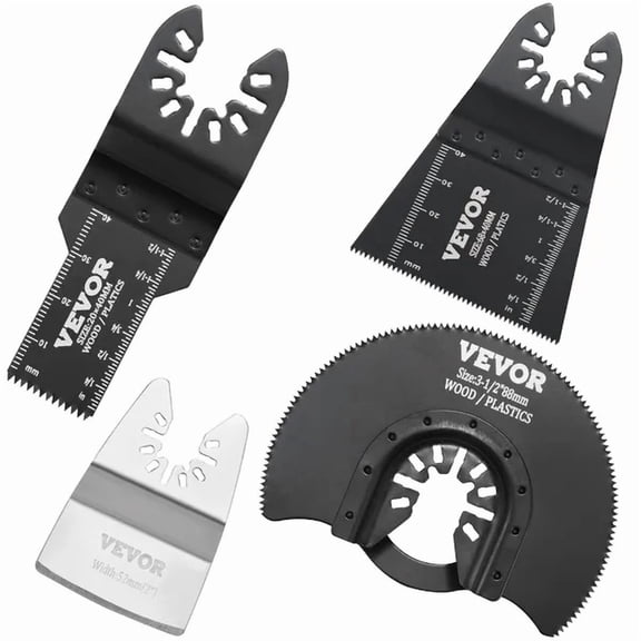 30PCS Universal Oscillating Tool Blade Set,Quick Release Blades for Wood,Metal,Plastic-Compatible with Dewalt,Bosch,Milwaukee,Hitachi,Chicago,Craftsman