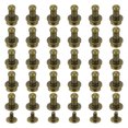 thumbnail image 1 of 30Pack 5mm Chicago Screws Round Head Button Leathercraft Rivets, Bronze, 1 of 7