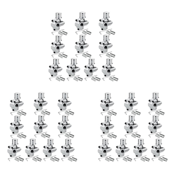 30Pack BPV-31 Piercing Valve Line Tap Valve Kits Adjustable for Air Conditioners HVAC 1/4 Inch,5/16 Inch,3/8 Inch Tubing