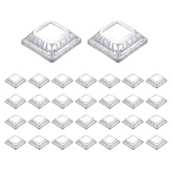30Pack Post Base Cover, 1.75x1.75 Metal One-Piece Post Skirt Porch Column Wrap(0.75x0.75)