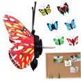 thumbnail image 1 of 30Packs Butterfly Push Pins Decorative Push Pins Colorful Thumb Tacks Cute Thumbtacks for Corkboard Bulletin Board Wall for Office Decor Home Cubicle Decorations Hanging, 1 of 6