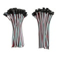 thumbnail image 1 of 30Pairs For Jst Sm 3Pin Connectors 15Cm Wire Female/Male Led Connector For Led Strip Ws2812B, Ws2812, Ws2811, Ws2814, Sk6812, 1 of 8