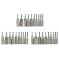 thumbnail image 1 of 30Pc 1/4 Inch Wrench Hex Bit Socket Set Deep Long 1/2 Inch Impact Drill Socket Adapter Drill Bits, 1 of 9
