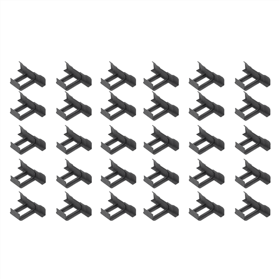 30Pc Solar Panel Frames Water Drained Clip Thickness 35mm PV Panels Auto Remove Stagnant Water Dust Outdoor Tool