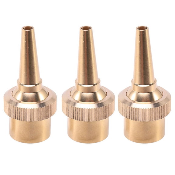 30Pcs 1/2 Inch DN15 Brass Jet Straight Fountain Water Nozzles Pool Nozzles Garden Landscape Fountain Equipment