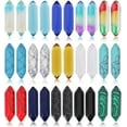 thumbnail image 1 of 30Pcs 15Styles Crystals Stones Sets Hexagonal Stones DIY Beads Jewelry Making Finding Kit No Hole Beads for DIY Craft Meditation Divination for DIY, 1 of 6