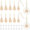 thumbnail image 1 of 30Pcs 18K Real Gold Plated Brass Earring Hooks Sheel Leverback Ear Wires Minimalist Earring Findings with 30Pcs Ear Nuts for Women Gifts Earring Jewelry DIY Making DIY, 1 of 6