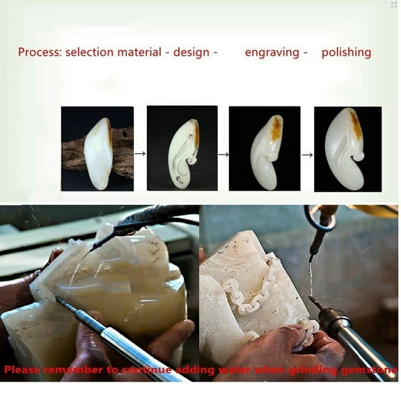 30Pcs 2.0Mm Diamond Saw Drill Hole Cutter Coated Solid Bits for Gemstone