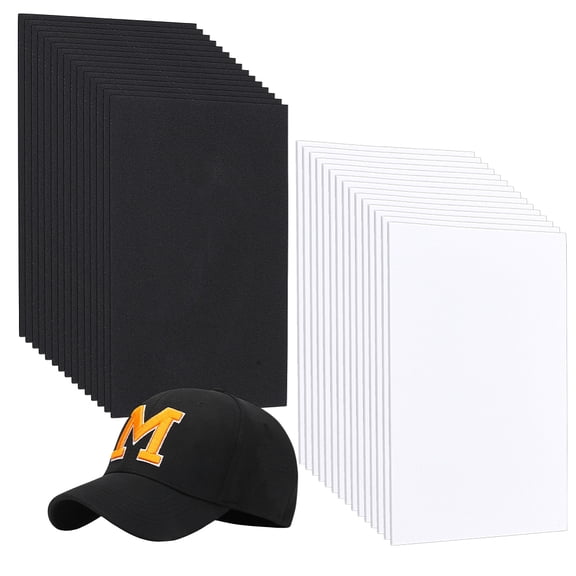 30Pcs 2 Colors EVA Foam Sheets Rectangle Mixed Color 230x150x3mm 15pcs/color diy
