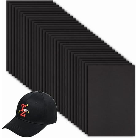 30Pcs 2mm Black Embroidery Foam /6x9 Inch EVA Foam Sheets Embroidery Craft Foam Rectangle Foam Sheet Cosplay Foam for DIY Hand Sewing Embroidery Machine Cosplay Costume DIY Projects