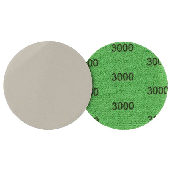30Pcs 3" 75Mm Hook&Loop Wet/Dry 800 1000 1200 1500 3000 Grit Sanding Discs