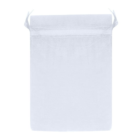 30Pcs 30Pcs Organza Drawstring Gift Bags,Mesh Jewelry and Candy Bags for Wedding Party Favors and Christmas Decor,Brown,Gift Wrapping,Organza Bags,White