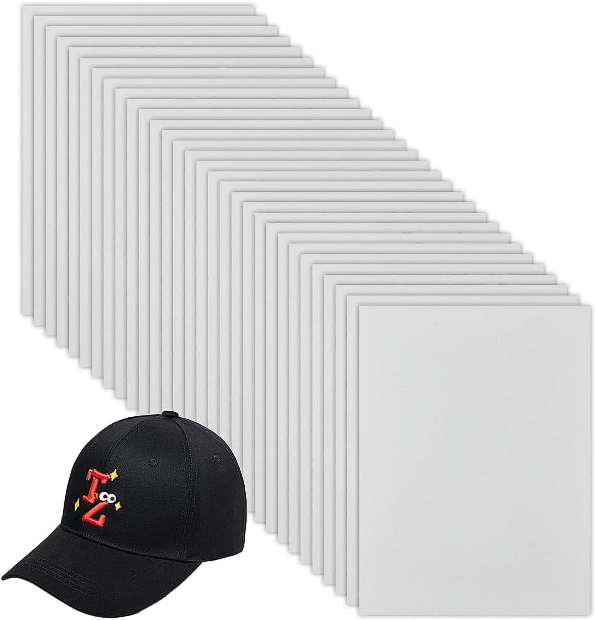30Pcs 3mm White Embroidery Foam 9x12 Inch EVA Foam Sheets Embroidery Craft Foam Rectangle Foam Sheet Cosplay Foam