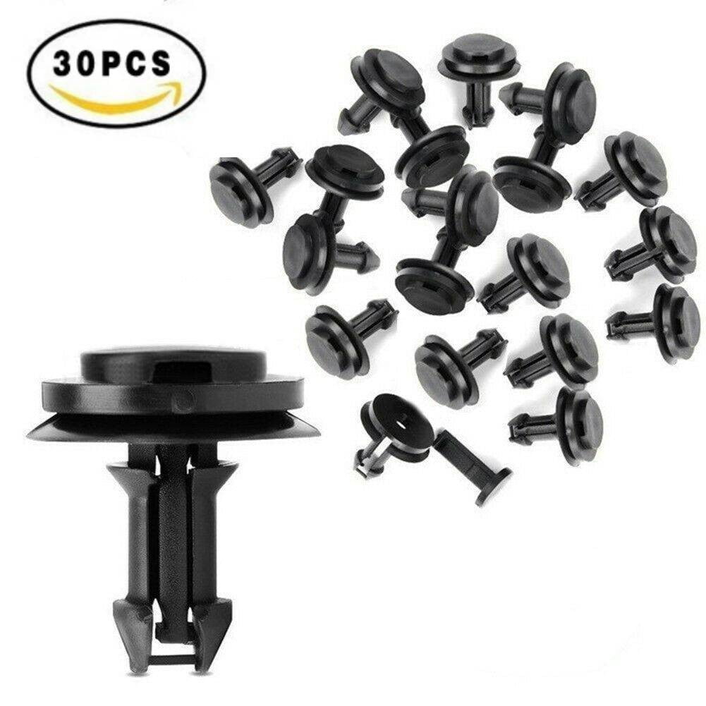 30Pcs Air Deflector Front Bumper Clips for Chevy Silverado 1500 2500