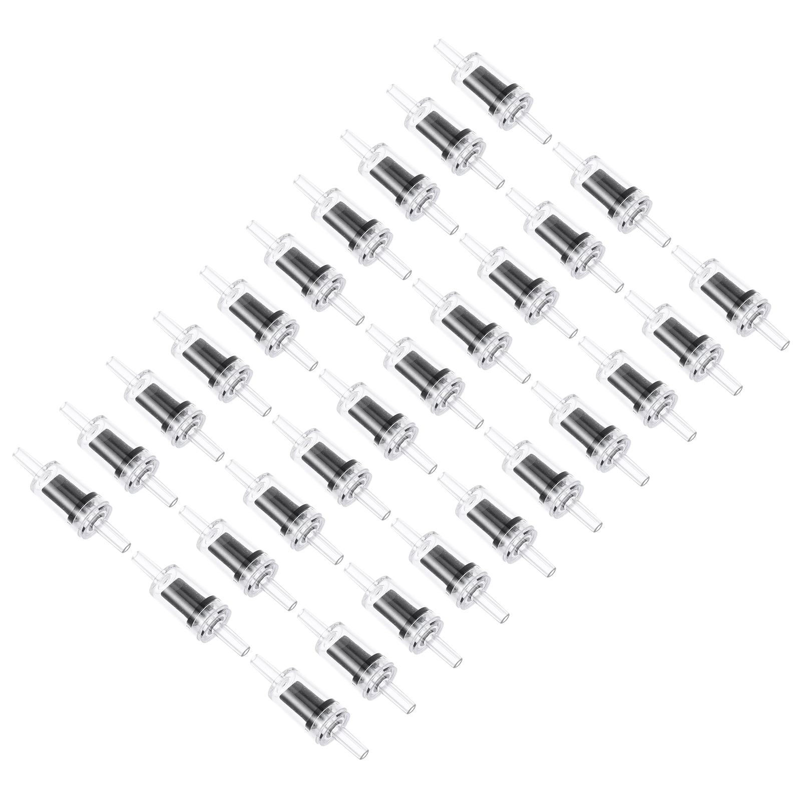 30Pcs Aquarium One Way Check Valves NonReturn Fish Tank Air Pump Stop