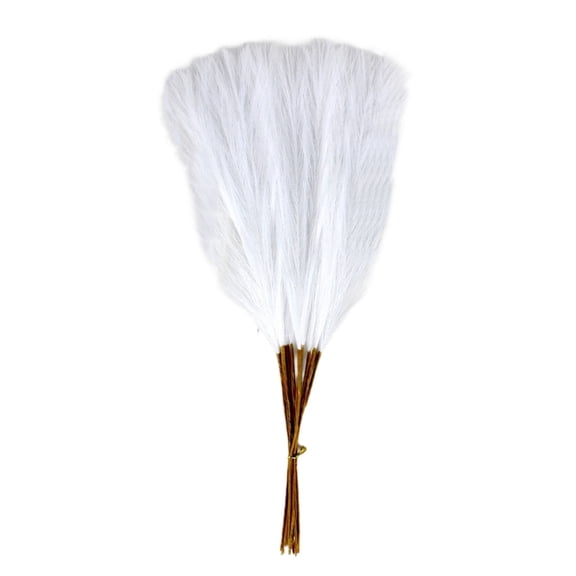 30Pcs Artificial Pampas Grass Artificial Flower Bathroom Plant Decoration for Baby Showers Wedding Thanksgiving Holiday