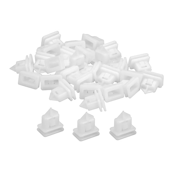 30Pcs Auto Fastener Clips Car Guard Plate Snap Clip Door Side Skirt Edge Beam Bottom Edge Rivets For Volvo S40 S80 S60 S80L C30