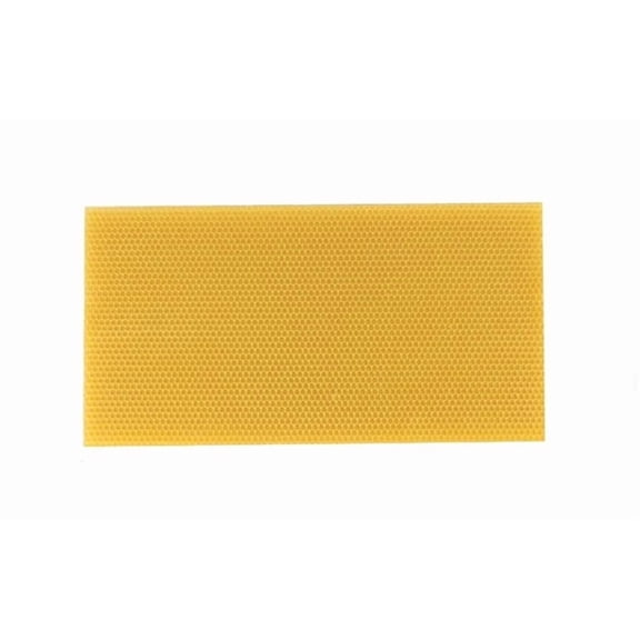 30Pcs Bee Hive Foundation Sheets, Deep Beeswax Foundation Sheets For Bee Frames Beekeeping Tool 41.5X19.5Cm ,Easy to Operate