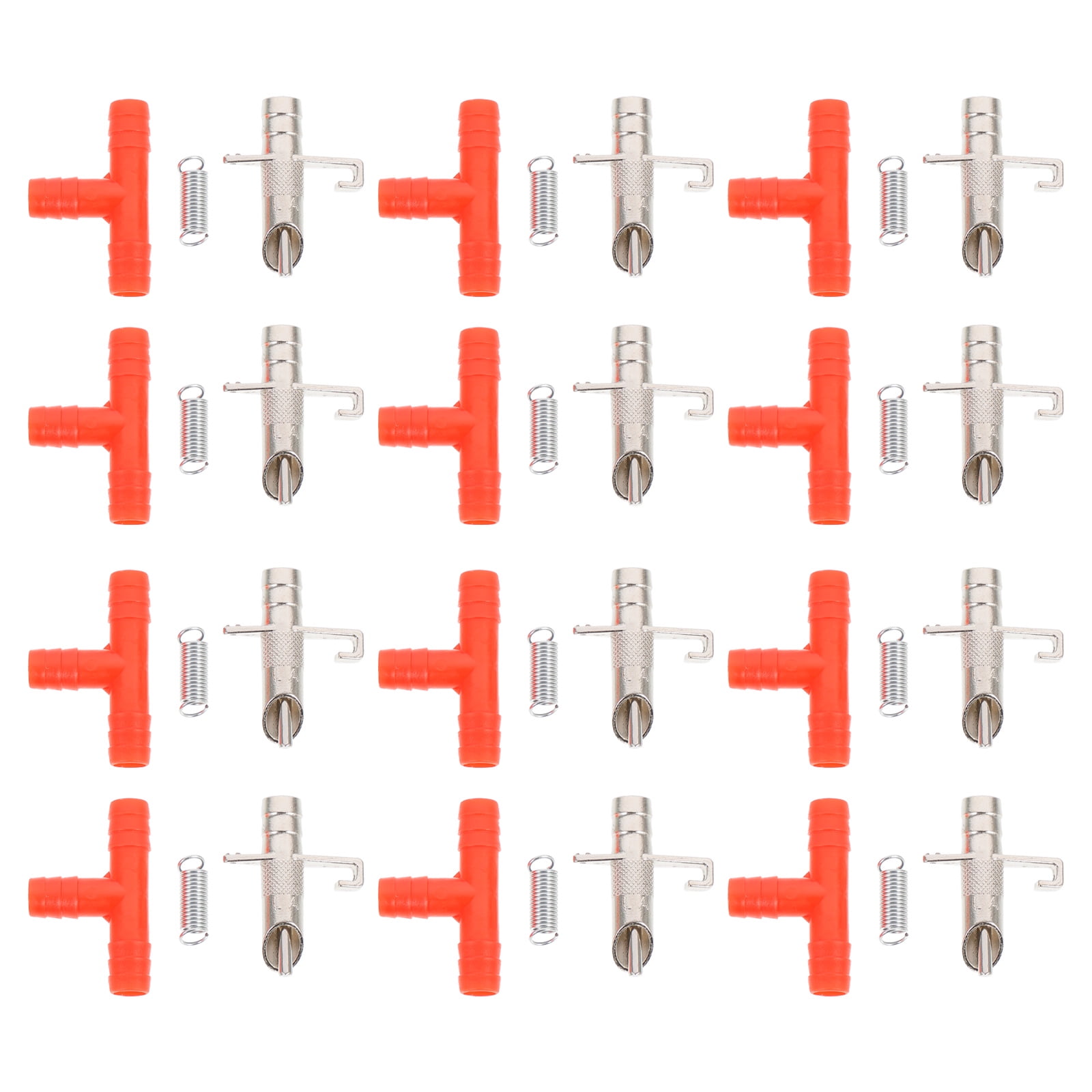 30Pcs Bird Feeder Automatic Feeder Water Drinker Waterer For Rodents