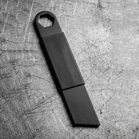 30Pcs Black Camping Fire Starter Striker Tool Stainless Steel Flint Emergency Ignition Supplies