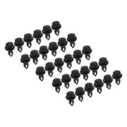 30Pcs Bumper Fender Trim Clips Retainer Fit for 2007-2022 Jeep JK JT Gladiator