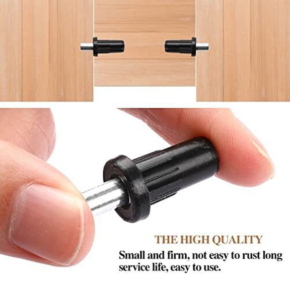 30Pcs Cabinet Door Shutter Repair Spring Loaded Pins Damper Furniture Connector