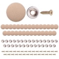 thumbnail image 1 of 30Pcs Car Ceiling Cloth Fixing Screw Car Roof Fixed Buckle Snap Rivets Retainer Automotive Headliner Repair Button Beige, 1 of 7