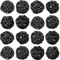thumbnail image 1 of 30Pcs Centerpiece Table Bowl Filler Black Wicker Balls Bulk 4mm Round Decorative Table Bowls Twig Orbs Vase Filler Wicker Ball for Christmas Halloween Wedding Table Party Decor DIY Crafts, 1 of 5