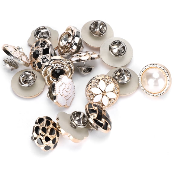 30Pcs Collar Button Pins NailFree Coats Sweaters Shirts Decorative Concealed Detachable Tool