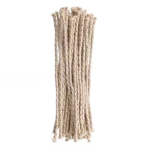 30Pcs Copper Wire Cotton Core Wick Thread Replacement in Dispenser Oil Lighters