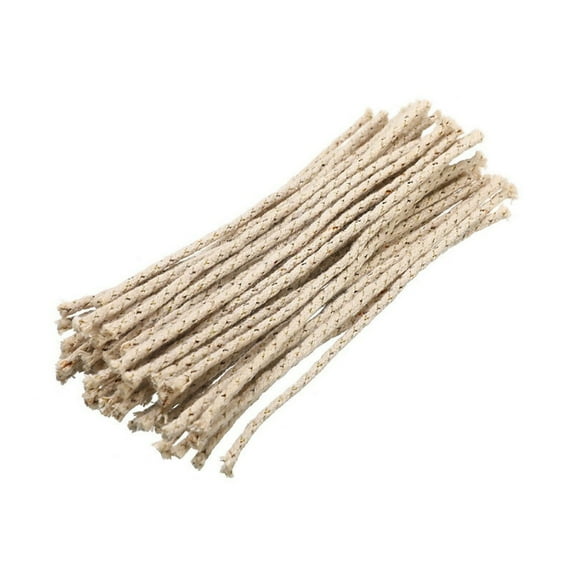 30Pcs Cotton Thread Copper Wire Wick Petrol Fuel Lighter Replacement for Lighter Oil Lamps
