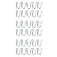 thumbnail image 1 of 30Pcs Curtain Drapery Pin Hooks - Silvery, 1 of 8