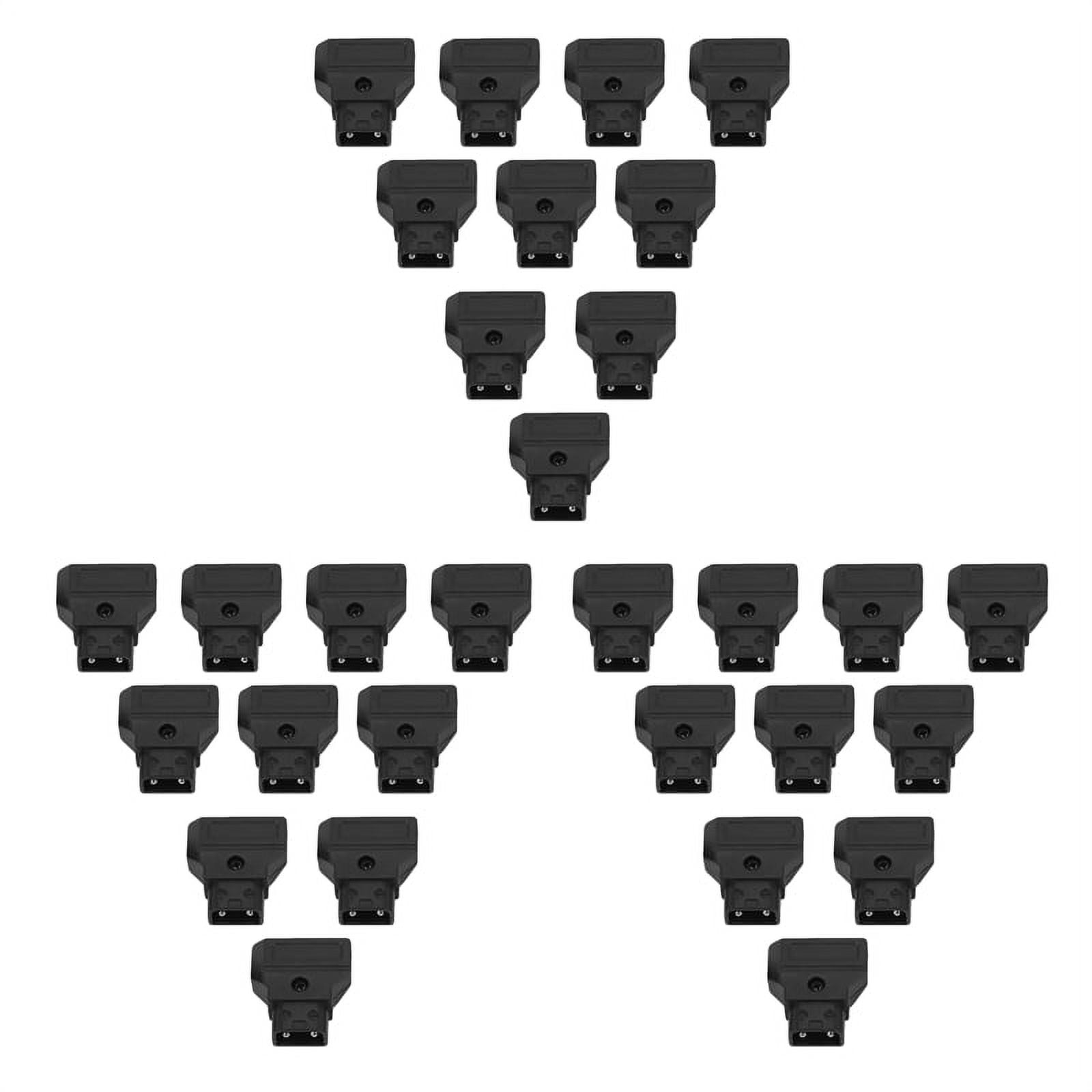 30Pcs D-Tap Dtap Power Male Rewirable Cable Socket Rig Battery ...