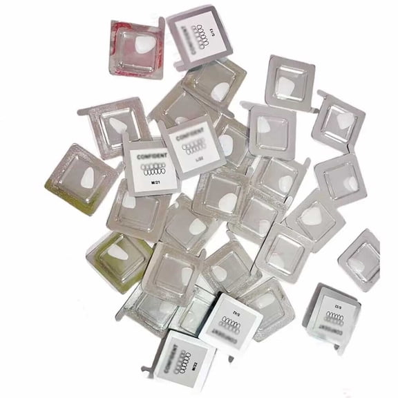 30Pcs Dental Veneer Mould Kit Composite Resin Mold Light Cure Teeth Whitening