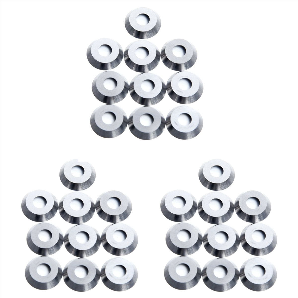 30Pcs Diameter 12mm Round Carbide Cutter Insert Fits for Ci3 Wood ...