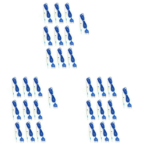30Pcs Disposable Surgery ESU Pencil High Frequency Disposable Electrosurgery LEEP Unipolar Electric Knife Pen