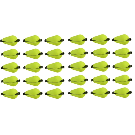 30Pcs EVA Teardrop Strike Fly Fishing Float Indicator Bobbers for Accessories