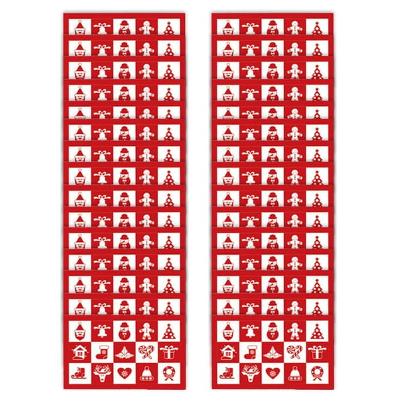 30Pcs Festive Holiday Scratch-Off Vouchers for Birthday Wedding Christmas Party Gifts & Corporate