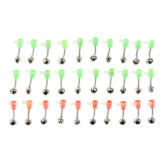30Pcs Fishing Accessory Rod Bells