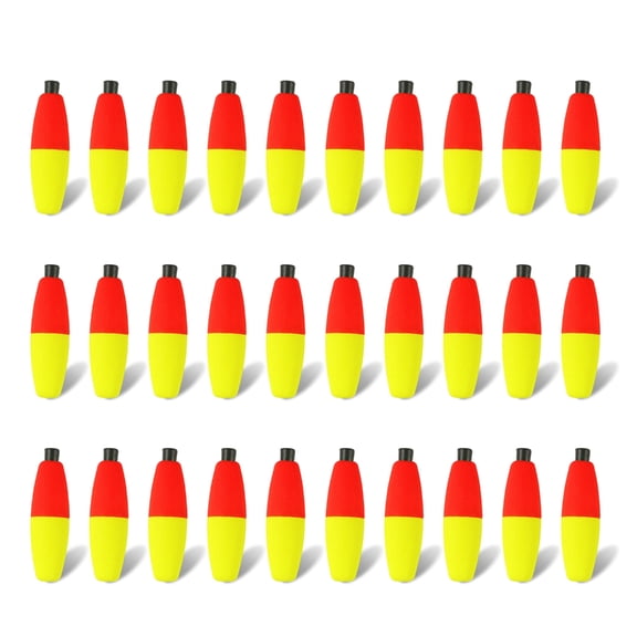 30Pcs Fishing Float Long Cast Fishing Catfishes Float Slip Rod Float Fishing Fish Float Foams Fishing Bobbers