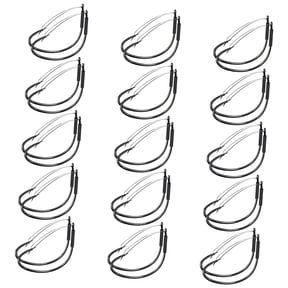 30Pcs Fishing Hook Wacky Rigs Fishing Hook with Guard for Wacky Rigging Lures Wide Gaps Wacky Hook