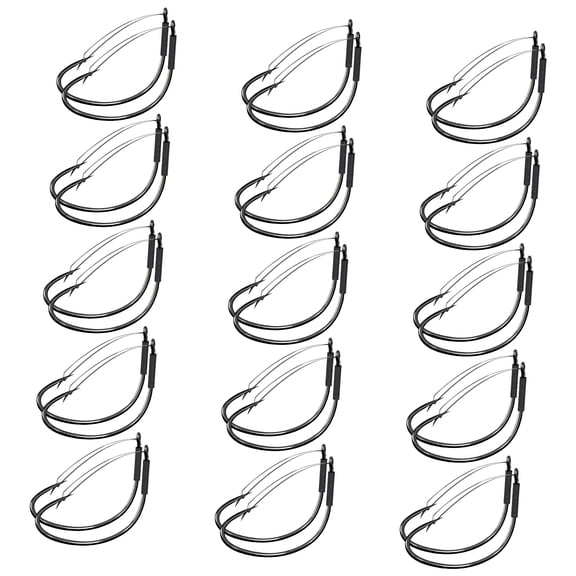 30Pcs Fishing Hook Wacky Rigs Fishing Hook with Guard for Wacky Rigging Lures Wide Gaps Wacky Hook