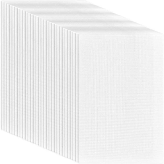 30Pcs Fursuit Eye Mesh 11.81x7.87 inch White PVC Plastic Net 0.5mm Hole Waterproof Printable Mesh for Furries Cosplay DIY Craft Prop Making Sculpture Home Decor Black