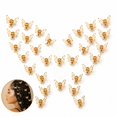 thumbnail image 1 of 30Pcs Gold Mini Butterfly Metal Hair Claw Clips, 0.83 x 0.5 Inch Hollow‑Cut Decorative Hair Grips, Tiny Styling Ornaments for Ladies’ Braids, Dreadlocks & Hair Twists, 1 of 5