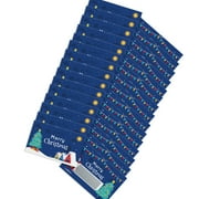30Pcs Handmade Scratch Gift Coupon Card Christmas Scratch Gift Tickets for Christmas Birthday Wedding Supplies
