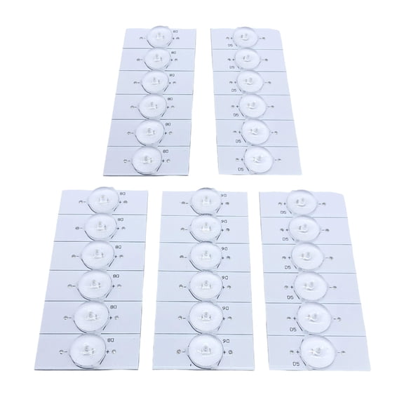 30Pcs LED Backlight Repair Beads Universals LED Backlight Strips Lamp Bead Modification Enduring